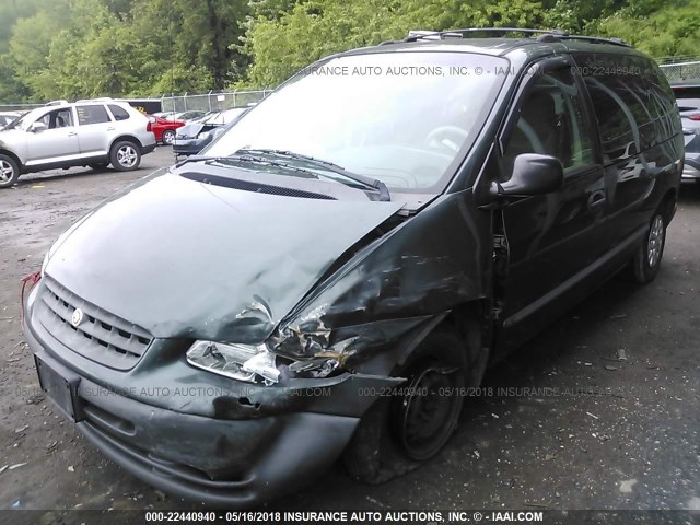 2C4GJ25G9YR796987 - 2000 CHRYSLER VOYAGER GREEN photo 6