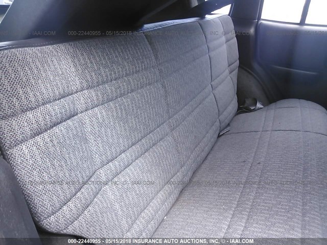 1J4FF68S4XL631435 - 1999 JEEP CHEROKEE SPORT/CLASSIC მწვანე ფოტო 8