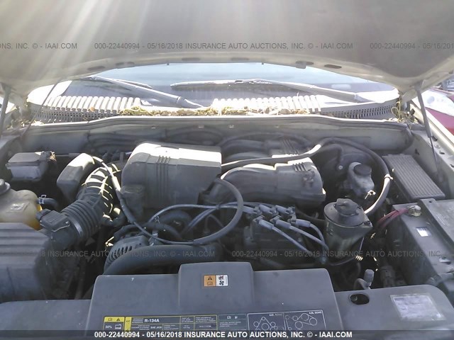 1FMZU62K83UA45368 - 2003 FORD EXPLORER XLS/XLS SPORT GRAY photo 10