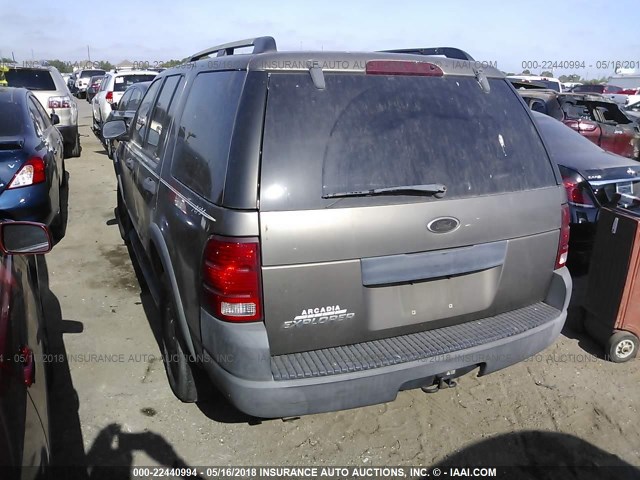 1FMZU62K83UA45368 - 2003 FORD EXPLORER XLS/XLS SPORT GRAY photo 3