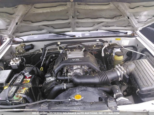 4S6CK58W9X4414574 - 1999 HONDA PASSPORT EX/LX Արծաթագույն լուսանկար 10