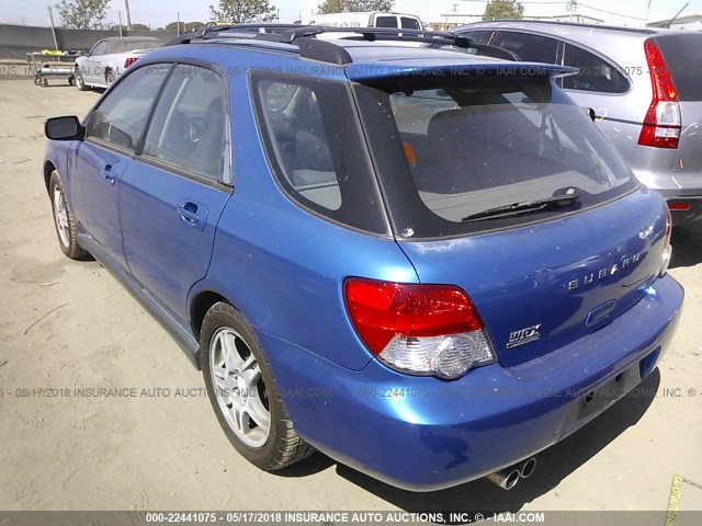 JF1GG29664G805789 - 2004 SUBARU IMPREZA WRX BLUE photo 3