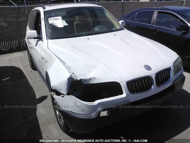 WBXPA73404WB29013 - 2004 BMW X3 2.5I WHITE photo 1