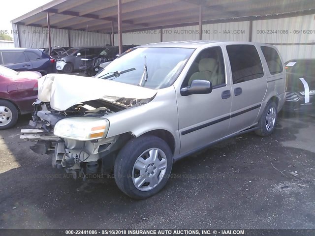 1GNDV23W57D191164 - 2007 CHEVROLET UPLANDER LS 米色 照片 2