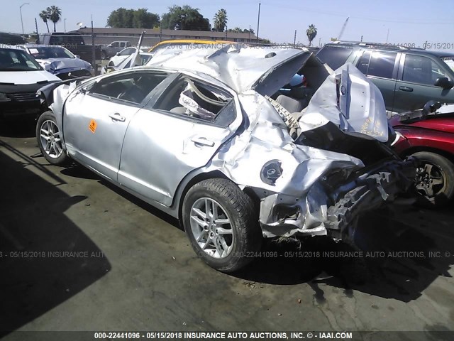 3FAHP0GA9CR340657 - 2012 FORD FUSION S SILVER photo 3