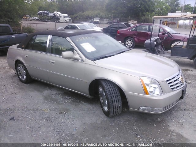 1G6KD57Y77U227598 - 2007 CADILLAC DTS GOLD photo 1