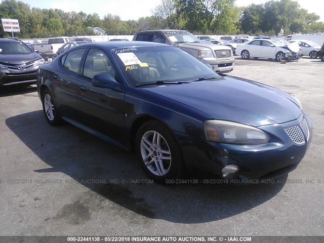 2G2WR554461275543 - 2006 PONTIAC GRAND PRIX GT BLUE photo 1