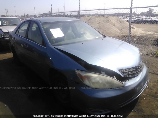 4T1BE32K14U879853 - 2004 TOYOTA CAMRY LE/XLE/SE ღია ლურჯი ფოტო 1