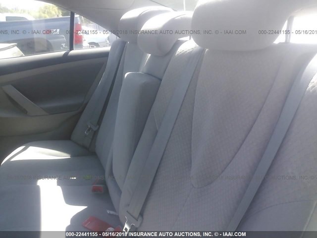 4T4BE46K09R116221 - 2009 TOYOTA CAMRY SE/LE/XLE SILVER photo 8