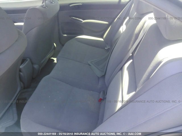 2HGFA1F34AH523924 - 2010 HONDA CIVIC VP GRAY photo 8