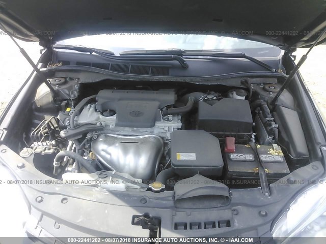 4T1BF1FKXFU105969 - 2015 TOYOTA CAMRY LE/XLE/SE/XSE 黑色 照片 10