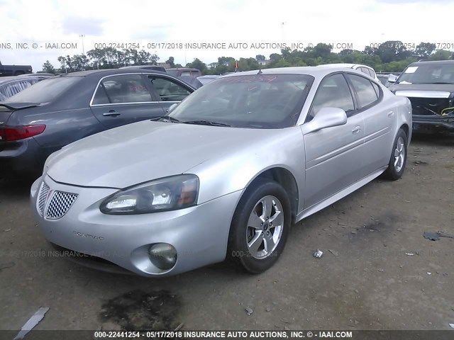 2G2WP522X51168827 - 2005 PONTIAC GRAND PRIX 银色 照片 2