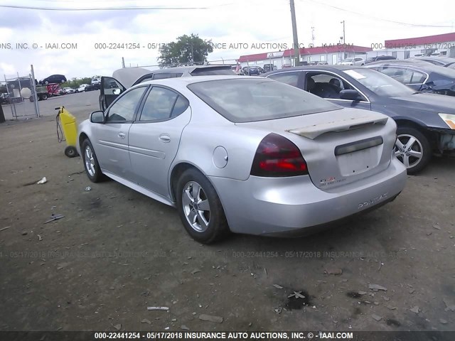 2G2WP522X51168827 - 2005 PONTIAC GRAND PRIX 银色 照片 3
