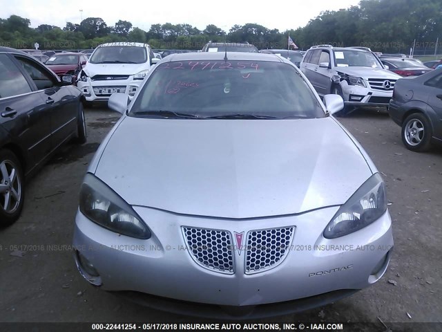 2G2WP522X51168827 - 2005 PONTIAC GRAND PRIX 银色 照片 6