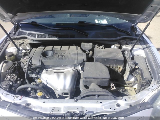 4T1BF3EK1BU189364 - 2011 TOYOTA CAMRY SE/LE/XLE 银色 照片 10