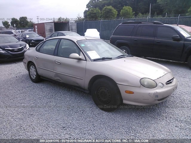 1FAFP52U6WG147951 - 1998 FORD TAURUS LX/SE GOLD photo 1