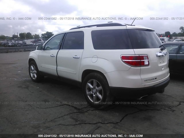 5GZEV33708J272229 - 2008 SATURN OUTLOOK XR/TOURING 白色 照片 3
