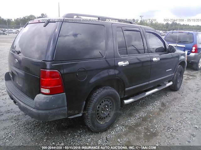 1FMZU62K54UA01524 - 2004 FORD EXPLORER XLS/XLS SPORT BLACK photo 4