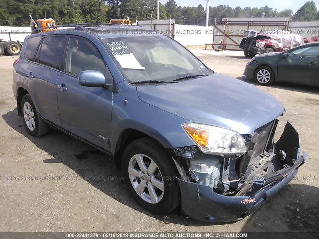 JTMZD31VX75044950 - 2007 TOYOTA RAV4 LIMITED BLUE photo 1