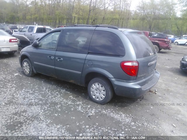 1A4GP45R96B706335 - 2006 CHRYSLER TOWN & COUNTRY  GREEN photo 3