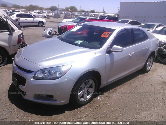 1G11C5SA9GF148999 - 2016 CHEVROLET MALIBU LIMITED LT SILVER photo 2