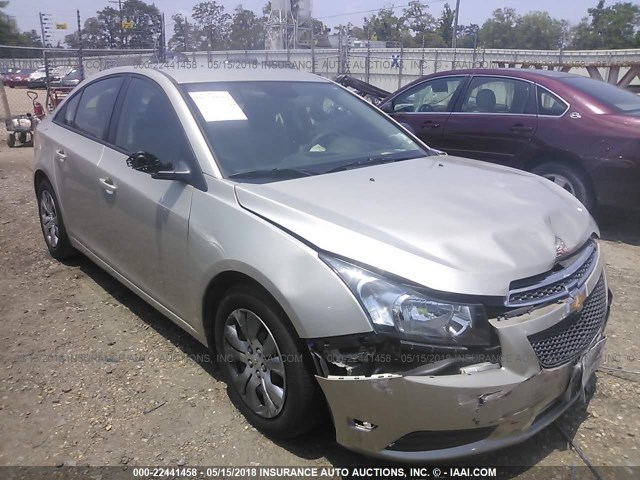 1G1PA5SH4E7364165 - 2014 CHEVROLET CRUZE LS 棕色 照片 1