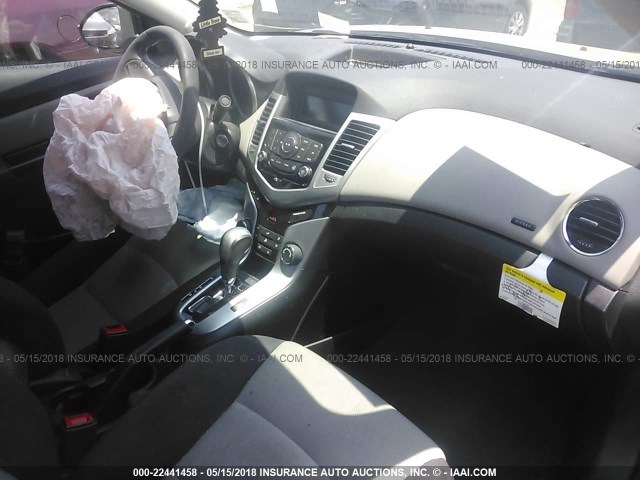 1G1PA5SH4E7364165 - 2014 CHEVROLET CRUZE LS 棕色 照片 5