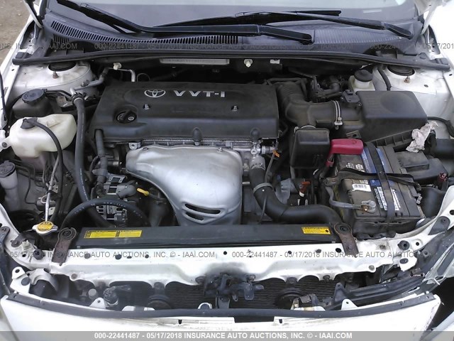 JTKDE177460123376 - 2006 TOYOTA SCION TC 白色 照片 10