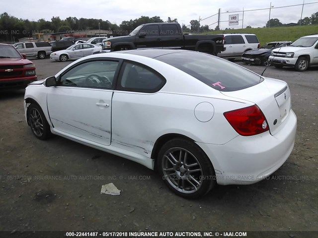 JTKDE177460123376 - 2006 TOYOTA SCION TC 白色 照片 3