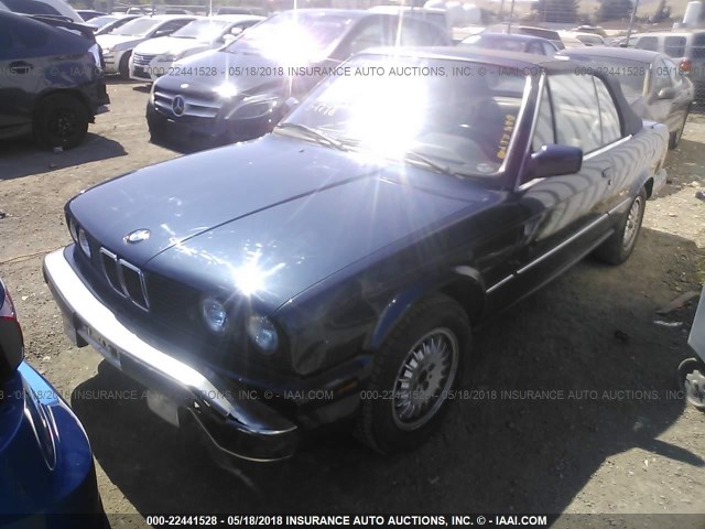 WBABB230XH8855289 - 1987 BMW 325 I AUTOMATIC BLUE photo 2