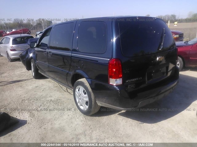 1GNDV23167D122908 - 2007 CHEVROLET UPLANDER LS 深蓝色 照片 3