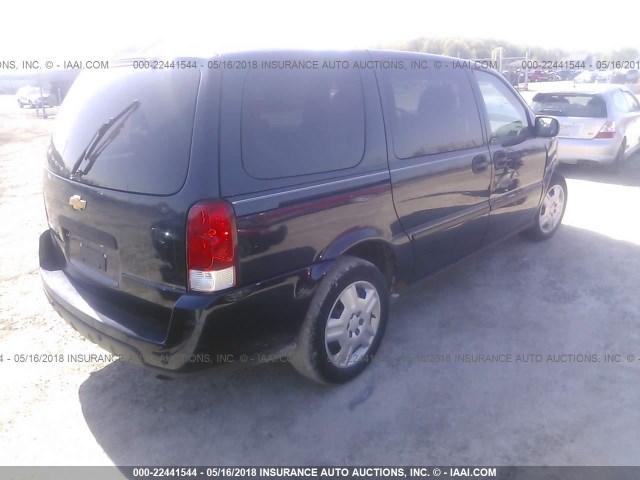 1GNDV23167D122908 - 2007 CHEVROLET UPLANDER LS 深蓝色 照片 4