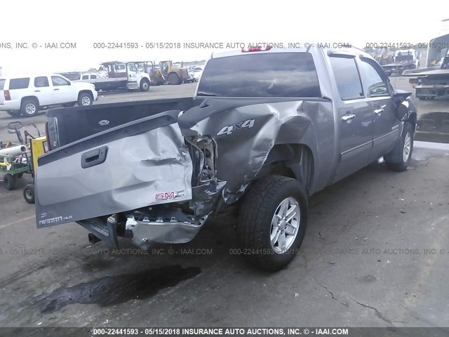 3GTP2VE72DG298872 - 2013 GMC SIERRA K1500 SLE GRAY photo 4