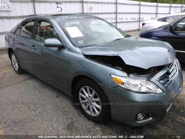 4T4BF3EK4AR051807 - 2010 TOYOTA CAMRY SE/LE/XLE 绿色 照片 1