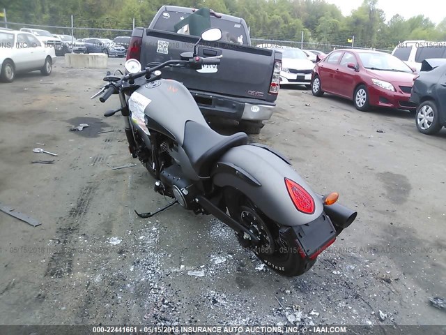 5VPLB36NXG3056307 - 2016 VICTORY MOTORCYCLES GUNNER Boz foto 3