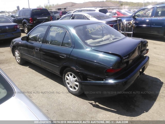 1Y1SK5266VZ413704 - 1997 GEO PRIZM LSI GREEN photo 3