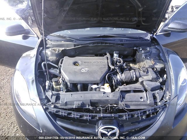 1YVHZ8DH8C5M25703 - 2012 MAZDA 6 I 黑色 照片 10