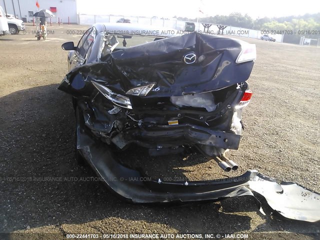 1YVHZ8DH8C5M25703 - 2012 MAZDA 6 I 黑色 照片 6