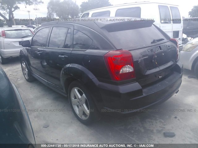 1B3HE78KX7D535859 - 2007 DODGE CALIBER R/T BLACK photo 3