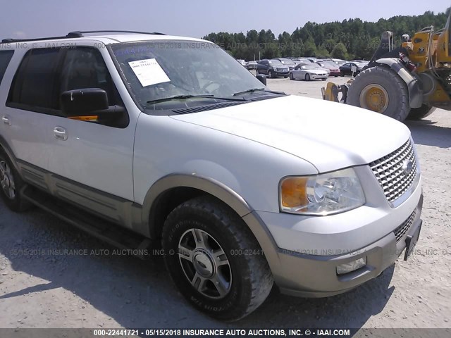 1FMPU18LX4LB66498 - 2004 FORD EXPEDITION EDDIE BAUER WHITE photo 1