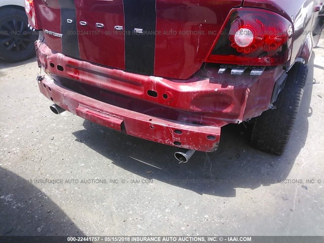 1B3BD1FG3BN523964 - 2011 DODGE AVENGER MAINSTREET RED photo 6