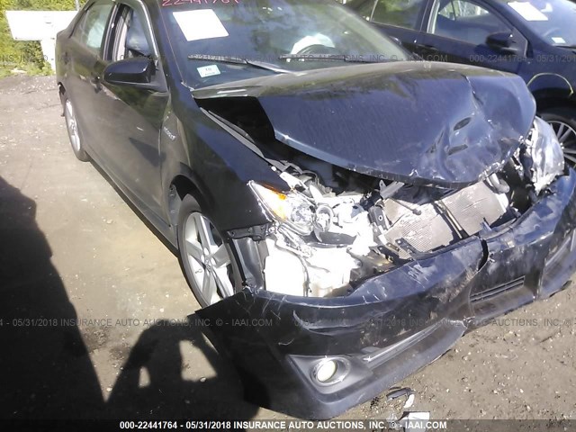 4T1BD1FK5EU136289 - 2014 TOYOTA CAMRY HYBRID/LE/XLE 黑色 照片 1