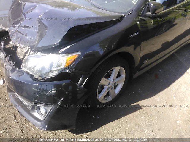 4T1BD1FK5EU136289 - 2014 TOYOTA CAMRY HYBRID/LE/XLE 黑色 照片 2