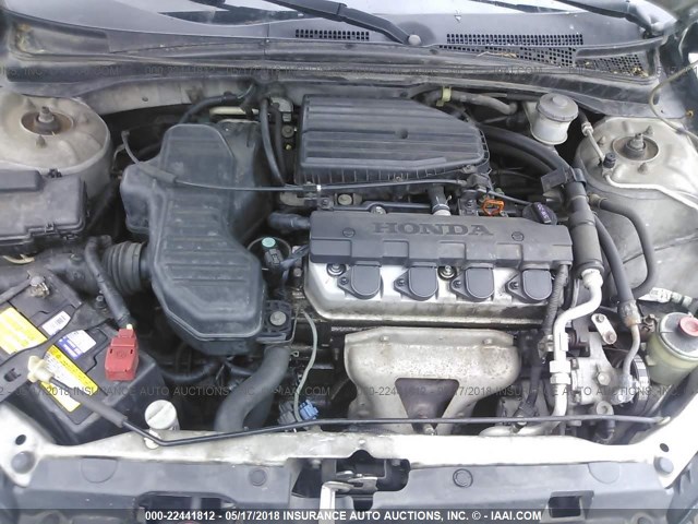 2HGES16394H611624 - 2004 HONDA CIVIC DX VP Boz foto 10