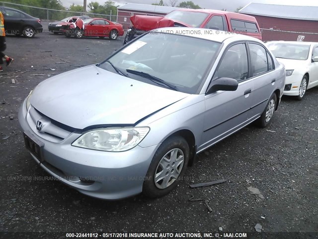 2HGES16394H611624 - 2004 HONDA CIVIC DX VP Boz foto 2