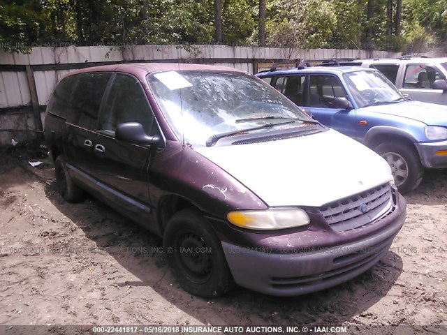 2P4GP2430WR759610 - 1998 PLYMOUTH GRAND VOYAGER  PURPLE photo 1