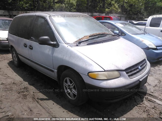 2P4FP2535XR356590 - 1999 PLYMOUTH VOYAGER SILVER photo 1