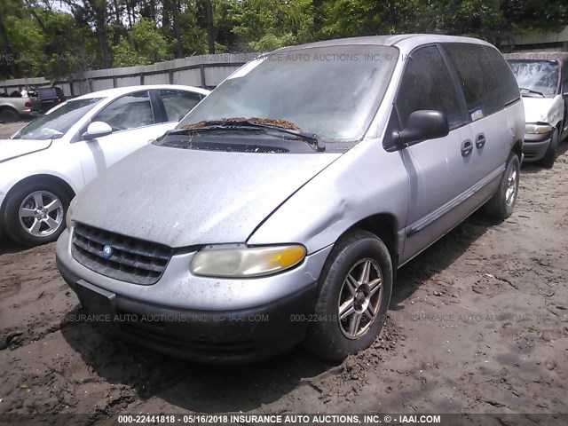 2P4FP2535XR356590 - 1999 PLYMOUTH VOYAGER SILVER photo 2