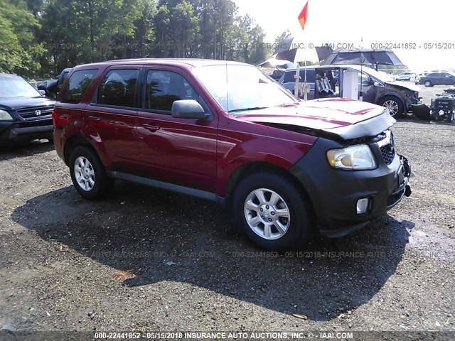 4F2CY0C79AKM03575 - 2010 MAZDA TRIBUTE I RED photo 1