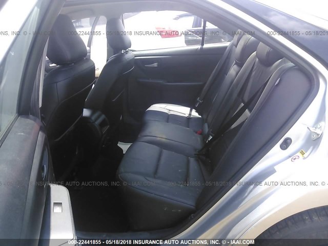 4T4BF1FK1GR524946 - 2016 TOYOTA CAMRY LE/XLE/SE/XSE SILVER photo 8